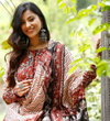 Maroon Colour Rayon Printed Kurti With Pant Dupatta Suppliers In India Aaradhna 2034